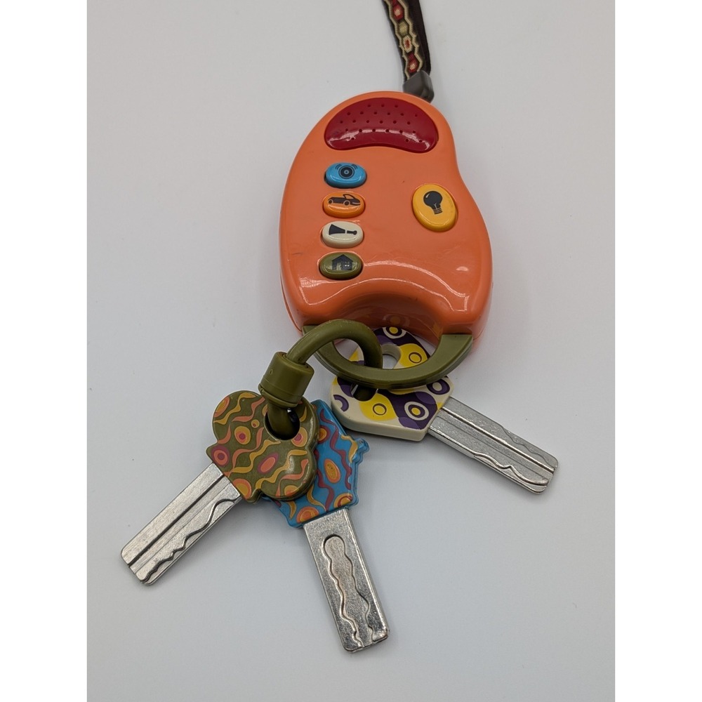 B. Toys Toy Car Keys Key Fob – Lights & Sounds – Interactive